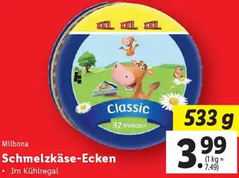 Lidl Schmelzkäse-Ecken Angebot