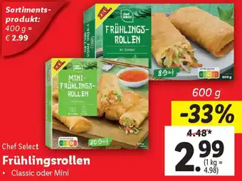 Lidl Frühlingsrollen Angebot