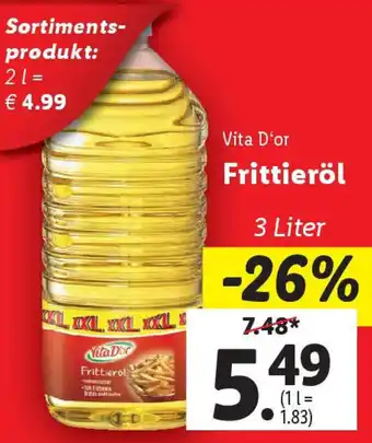 Lidl Frittierol Angebot