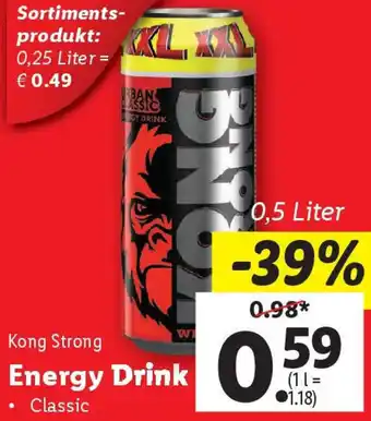 Lidl Energy Drink Angebot