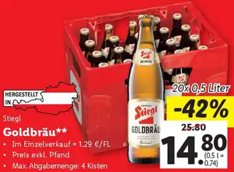 Lidl Goldbräu Angebot