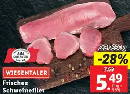 Lidl Frisches Schweinefilet Angebot