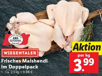 Lidl Frisches Maishendl im Doppelpack Angebot