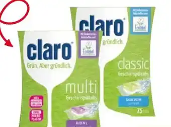 Transgourmet Claro Öko Classic Tabs Angebot