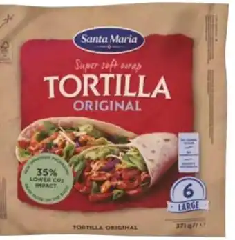 Transgourmet Santa Maria Wrap Tortilla Original Angebot