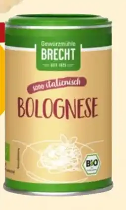 Martin Reformstark Gewürzmühle Brecht Bio Genuss à la Dolce Vita Bolognese Angebot