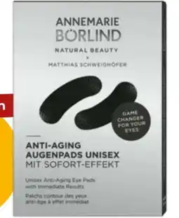 Martin Reformstark Annemarie Börlind Anti-Aging Augenpads Angebot