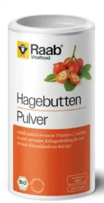 Martin Reformstark Raab Vitalfood Bio Hagebutten Pulver Angebot