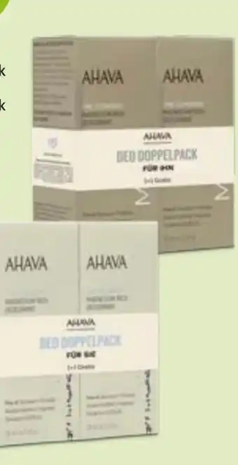 Müller Ahava Deo Doppelpack Angebot