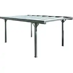 OBI Carport Metall Anthrazit Flachdach OBI Angebot