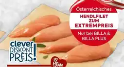 Billa Clever Hendlfilet Angebot