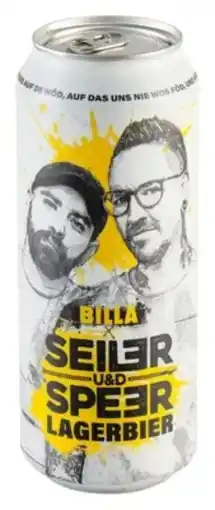 Billa Billa Lagerbier Seiler & Speer Angebot