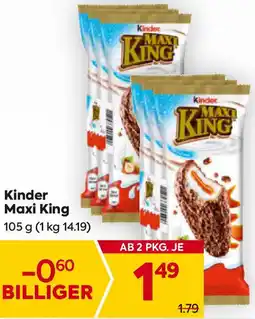 Billa Maxi King Angebot