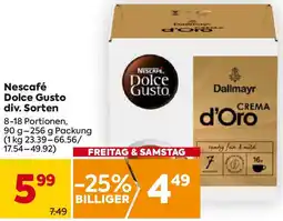 Billa Dolce Gusto Angebot