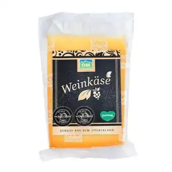 Billa Obersteirische Molkerei Weinkäse Angebot