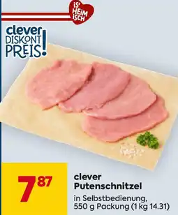 Billa Putenschnitzel Angebot