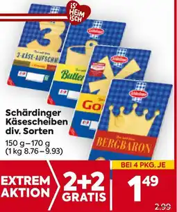 Billa Käsescheiben Angebot