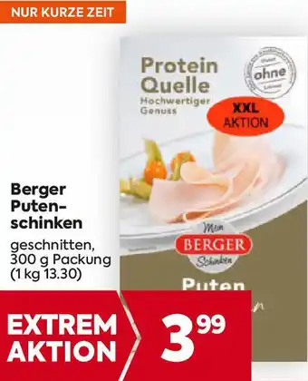 Billa Berger Puten- schinken Angebot