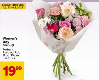 Billa Women's Day Strauss Angebot