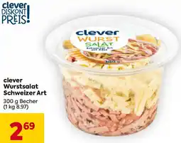 Billa Wurstsalat Schweizer Art Angebot