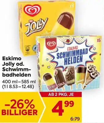 Billa Jolly od. Schwimm- badhelden Angebot
