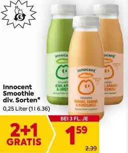 Billa Innocent Smoothie Angebot