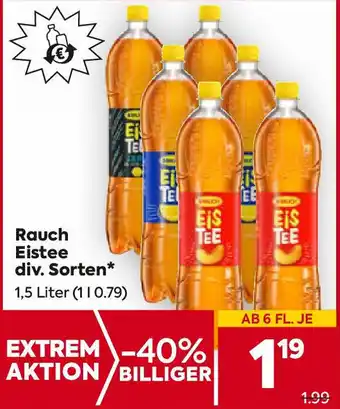 Billa Rauch Eistee Angebot