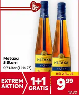 Billa Metaxa 5 Sterne Angebot