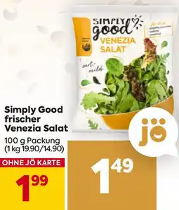 Billa Simply Good frischer Venezia Salat Angebot