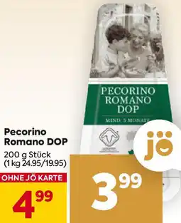 Billa Pecorino Romano DOP Angebot