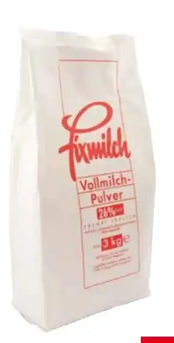 Transgourmet Fixmilch Vollmilch Pulver Angebot