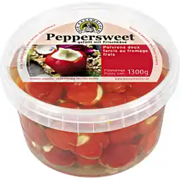 Metro Peppersweet gefüllt mit Frischkäse, Preisangabe ohne MwSt. (Preis inkl. MwSt. 21,03 €), METRO Angebot