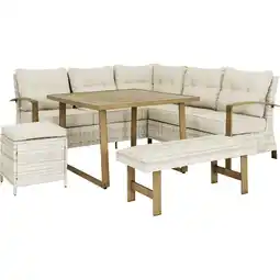 Metro Essgarnitur Rattan, Preisangabe ohne MwSt. (Preis inkl. MwSt. 958,80 €), METRO Angebot