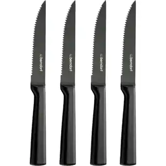 Metro Steakmesserset schwarz 4-tlg., Preisangabe ohne MwSt. (Preis inkl. MwSt. 23,99 €), METRO Angebot