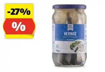 Hofer ALMARE SEAFOOD Heringe, 720 g Angebot