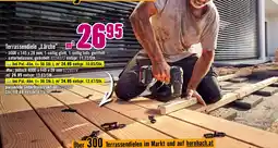 Hornbach Terrassendiele „Lärche Angebot