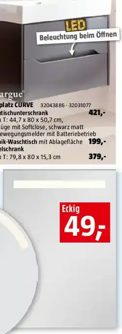 Bauhaus Lichtspiegel Line Angebot