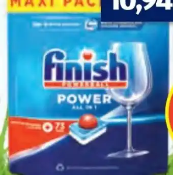 Hofer Finish Power All in 1 Geschirrspültabs Angebot