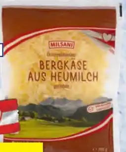 Hofer Milsani Bergkäse Gerieben Angebot