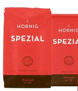 Interspar J. Hornig Kaffee Spezial Angebot