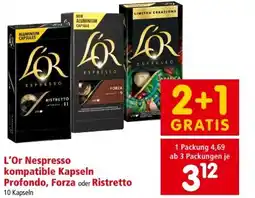 Interspar L'OR Espresso Nespresso-Kompatible Alukapseln Angebot