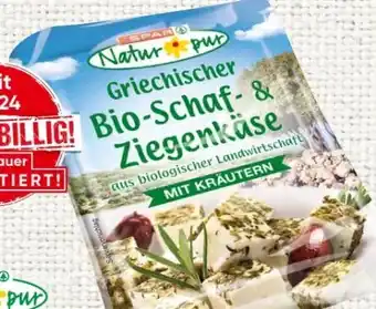 Spar Spar Natur pur Bio Schaf- & Ziegenkäse Angebot