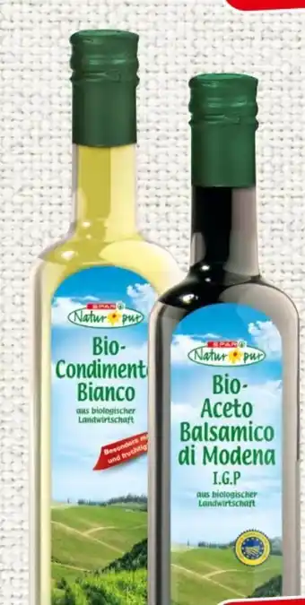 Spar Spar Natur pur Bio-Aceto Balsamico di Modena Angebot