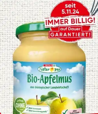 Spar Spar Natur pur Bio-Apfelmus Angebot