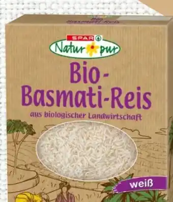 Spar Spar Natur pur Bio-Basmatireis Angebot