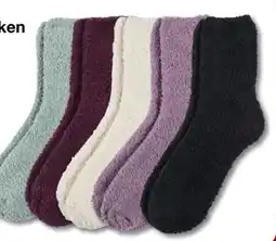 Woolworth Damen Flauschsocken Angebot