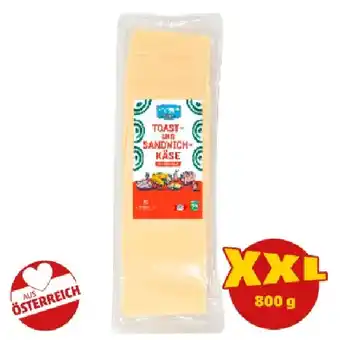 PENNY Gouda od. Toast- und Sandwichkäse jö Bonus Club Preis Penny Angebot