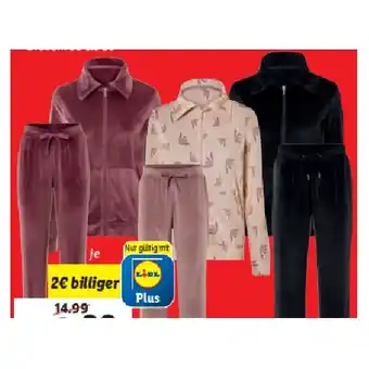 Lidl Damen Nicki-Hausanzug Lidl APP Preis Angebot