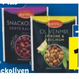 Lidl Snackoliven versch. Sorten Lidl Angebot