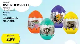 Hofer OSTEREIER SPIELE Angebot